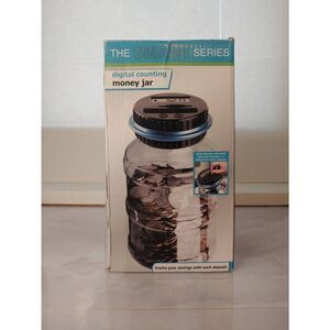 The Smart Series EUROS Digital Counting Money Jar